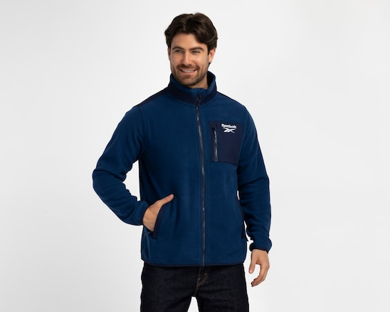 Coppel: Chamarra Cuello Alto Reebok para Hombre