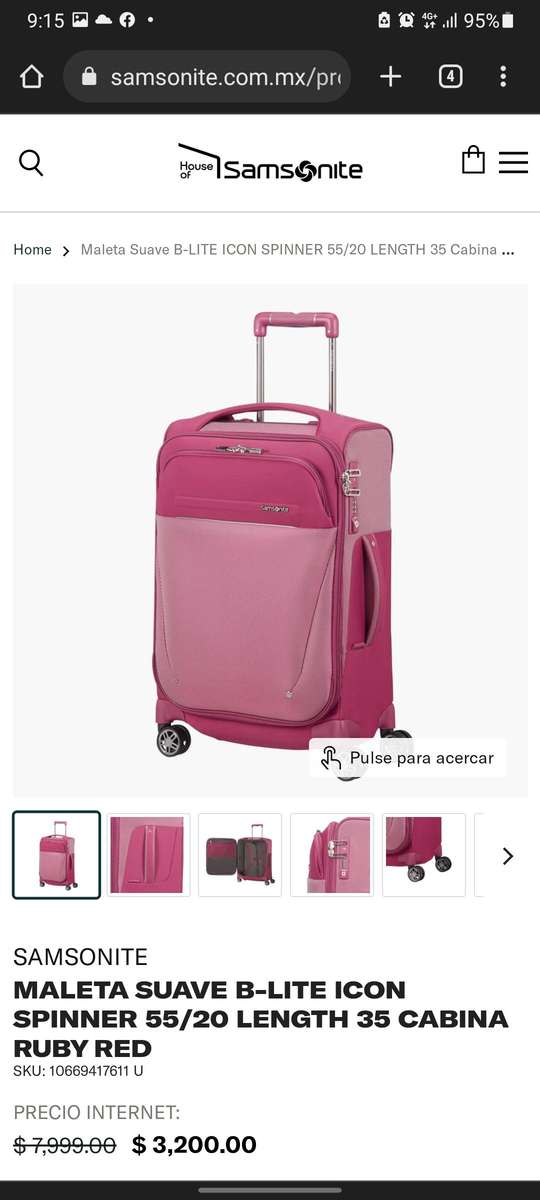 ≫ Samsonite Base Boost Spinner: Mejor Maleta Blanda 【 2022 】