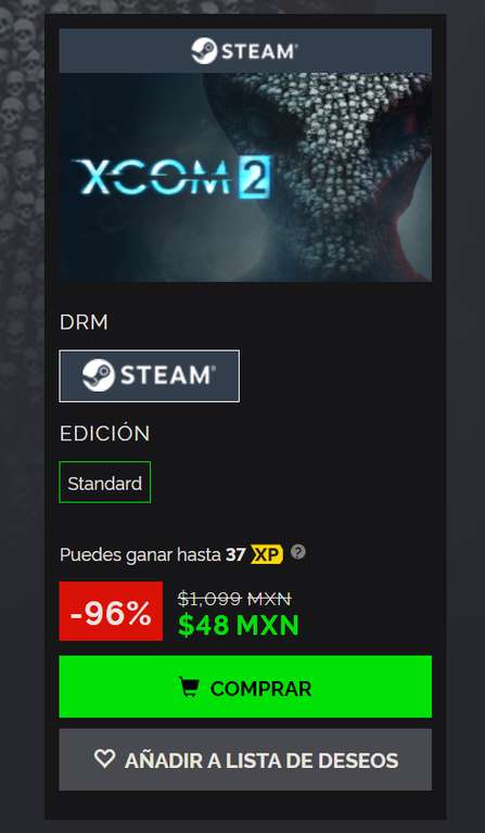 Green Man Gaming: XCOM 2 Steam Key