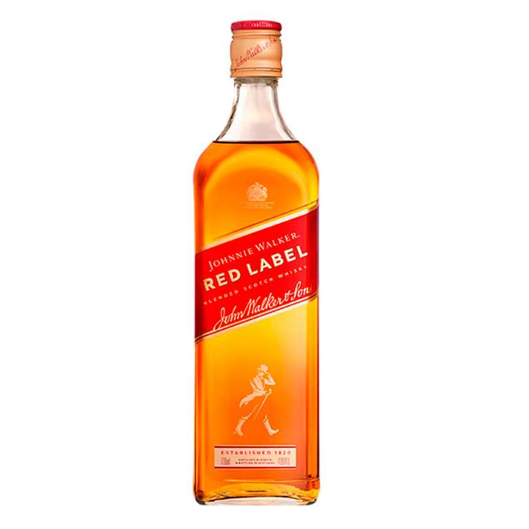 Chedraui Whisky Johnnie Walker Red Label 700ml