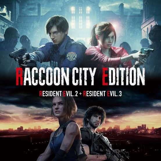 Xbox: Raccoon city edition. Resident evil 2 y 3.