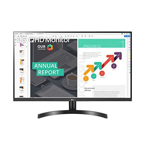 Amazon: Monitor 2k LG QHD 32QN600-B Monitor de computadora de 32 Pulgadas