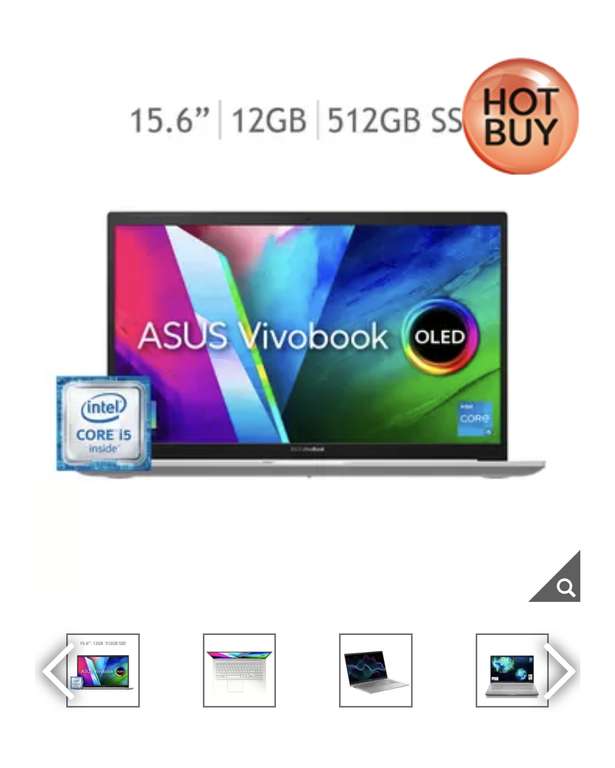 Costco: ASUS Vivobook 15.6" OLED Core i5 11th Gen