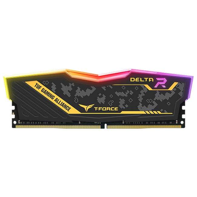 CyberPuerta: Kit Memoria RAM 16GB (2 x 8GB) DDR4, Team Group Delta TUF 3200MHz, Non-ECC, CL16, XMP