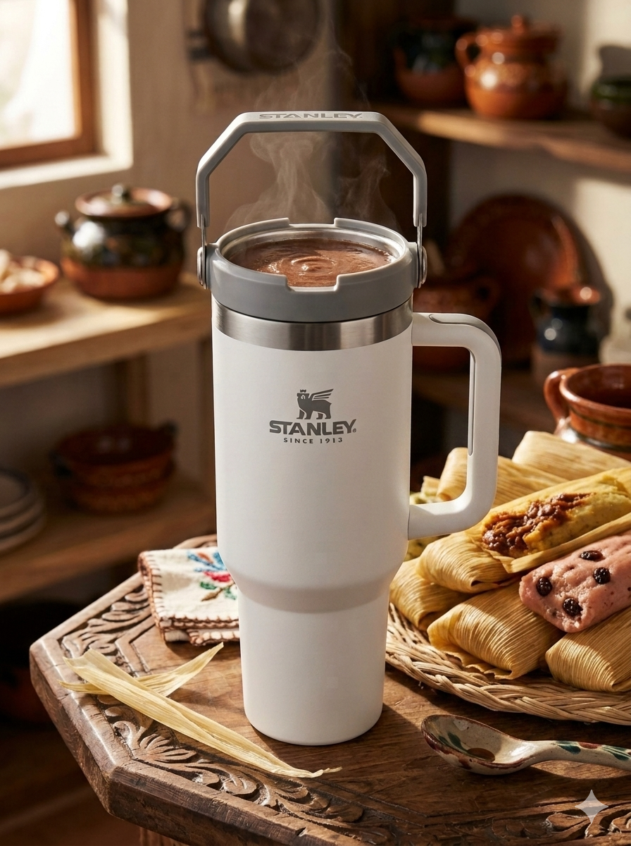 Amazon: Termo para el atole champurrado ||| STANLEY - Jarrón Polar 30oz
