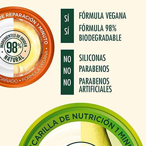 Amazon: Garnier Fructis Acondicionador Hair Food Aguacate, 350 ml, envío gratis con Prime