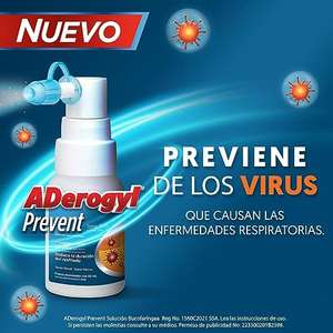 Amazon: ADEROGYL Prevent - Enfermedades respiratorias - Solución bucal - 20mL - Planea & Ahorra
