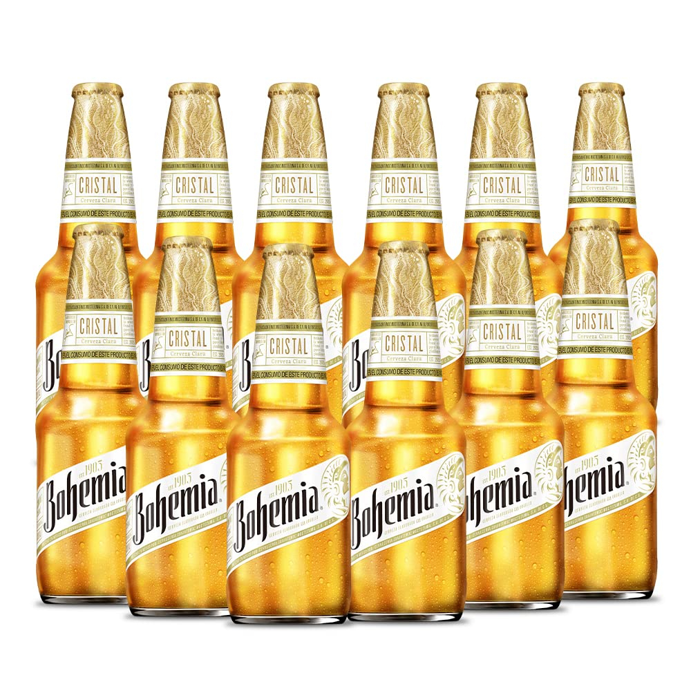 Amazon: Heineken Cerveza Bohemia Cristal 24 Botellas De 355Ml