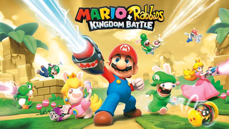 Nintendo Eshop Argentina - Mario + Rabbids Kingdom Battle Gold Edition (juego + DLC) (267.00 con impuestos)