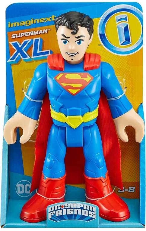 AMAZON: Imaginext Fisher-Price DC Super Friends, Figura XL Superman, 26 cm de alto