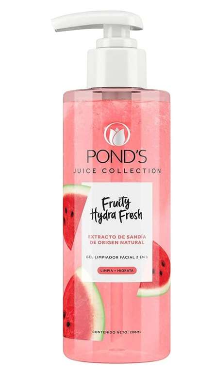 Amazon: Pond's Cuidado Facial Fruity Hydra Fresh Sandía Limpiador Facial 200 ml