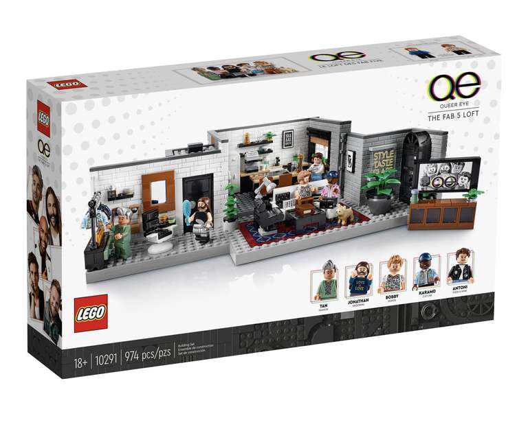 LEGO: Queer Eye: Loft de los Fab 5