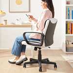 Amazon: Silla de escritorio acolchada de oficina con reposabrazos, altura / inclinación ajustable (Oferta Prime)