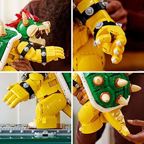 Amazon: LEGO El Poderoso Bowser Kit de construcción Super Mario 2807 Piezas | Precio con Citibanamex, Banorte, HSBC, Santander
