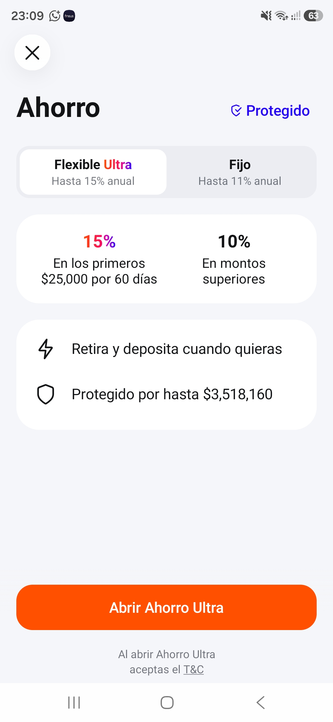 Banco Plata: 15% de rendimientos por $25,000 por 60 días