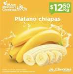 Chedraui: MartiMiércoles de Chedraui 17 y 18 Octubre: Plátano $12.50 kg • Jitomate Saladet $14.50 kg • Manzana Golden en Bolsa $24.50 kg