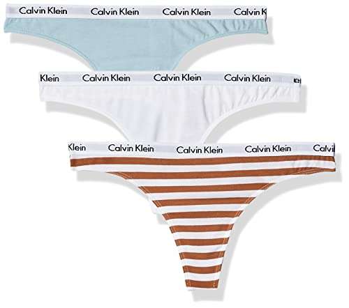 Amazon: Tanga Calvin Klein pack de 3pzas