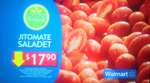 Walmart: Martes de Frescura 10 Enero: Plátano $12.90 kg • Jitomate $17.90 kg • Manzana Red ó Perón Golden $29.90 kg