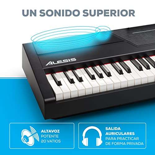 Amazon: Alesis Recital Pro - Piano Eléctrico Digital con 88 Teclas de Acción Martillo