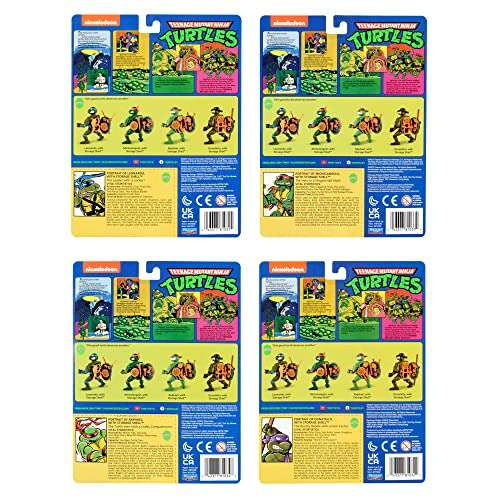 Amazon: Tortugas Ninja pack de 4 (precio al pagar )