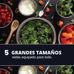 Amazon: U Chef - Juego de Tazones para Mezclar de Acero Inoxidable - Paquete de 5