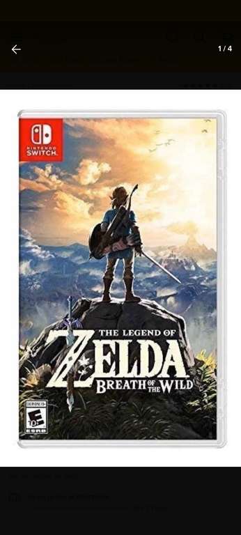 MercaLibre: El Zelda ora switch. Usando cupón de $120