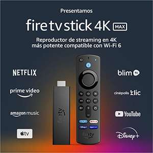 Amazon: Fire TV Stick 4K Max (Ya llegó ya está aquí...)