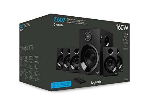 Amazon: Logitech - Z607 - 160W - Sistema de Audio 5.1 | pagando en efectivo OXXO
