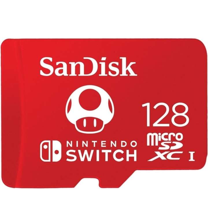 Amazon: SanDisk Nintendo Switch 128Gb