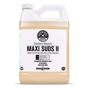 Amazon: Chemical Guys Shampoo auto Maxi Suds II (1 galon), buen precio + 15% descuento