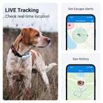 Amazon: Rastreador de perros Tractive LTE GPS rastreador de localización y actividad para perros con alcance ilimitado (nuevo modelo), beige
