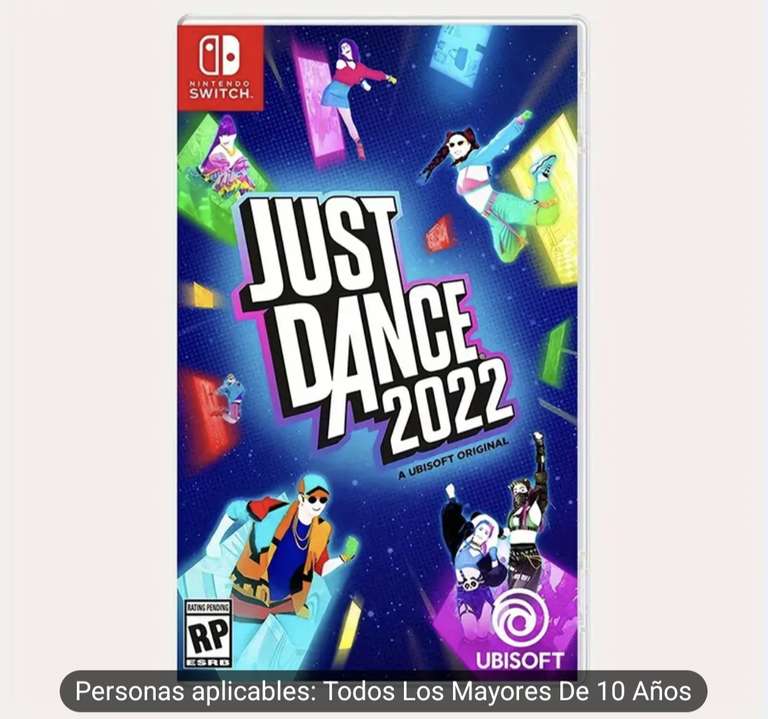 Temu: Just Dance 2022 para nintendo switch