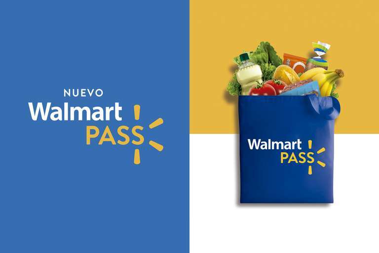 Walmart Super y Express: $700 de bonificación para miembros Walmart Pass anuales | haciendo 2 pedidos de $699 c/u |