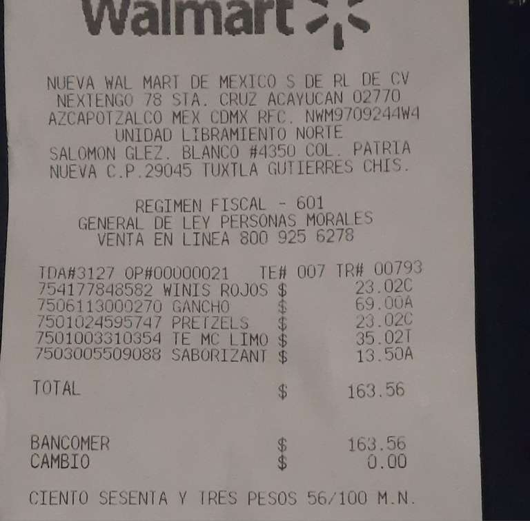 Caja de Té McCormick y otras ofertas Walmart
