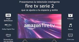 Amazon: Televisión inteligente Amazon Fire TV Serie 2 de 32” en HD de 720p, con prime (pagando con bancos participantes)