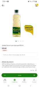 Bodega Aurrera - Aceite Nutrioli de 400ml. 2x$30