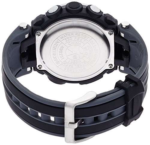Amazon reloj Armitron Sport 44 mm plateada negro