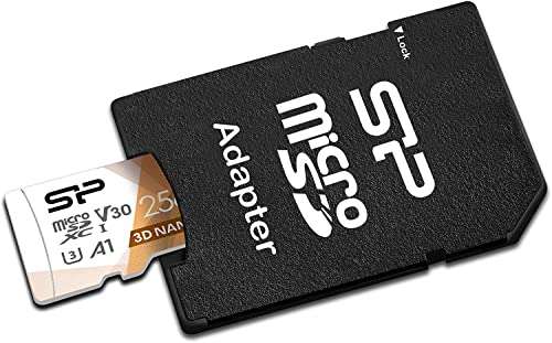 Amazon: Micro SD 256gb SP paquete de 2 (310 c/u)