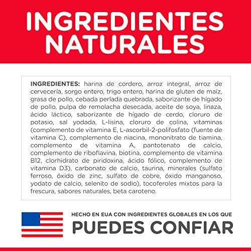 Amazon: Hill's Science Diet, Alimento Perro Adulto, Receta Cordero y Arroz, bulto 15kg | Planea y Ahorra, envío gratis con Prime