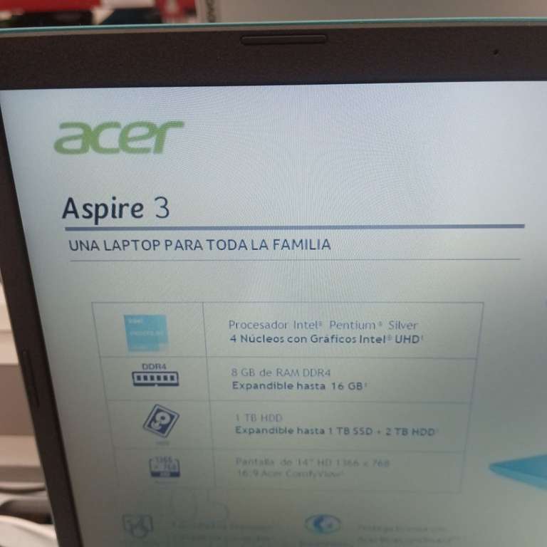 Sam's Club: Laptop Acer Aspire 3