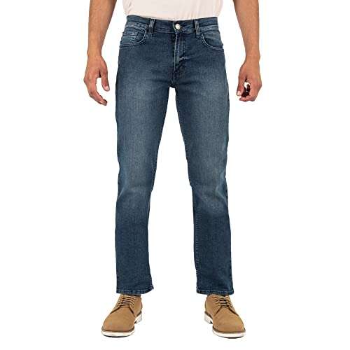 Amazon: Oggi Vaxter Jeans Slim Straight de Corte Recto para Hombre CON DESCUENTO DEL 20% + 20% ADICIONAL