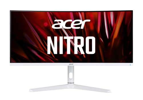 Amazon: acer Nitro XZ306C Xwmiiiphx 29.5" 1500R Curved Zero-Frame UWFHD (2560 x 1080) VA Gaming Monitor