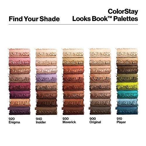 Amazon: Revlon, Paleta de libros Colorstay Looks, Original