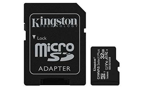 Amazon: Memoria Kingston microSD 32GB con adaptador