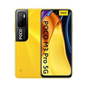 Amazon: Xiaomi Poco M3 Pro 5G (128 GB/6 GB, doble SIM, color amarillo) $3999