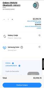 Samsung Store: Samsung Galaxy Watch 6 44mm $3,594