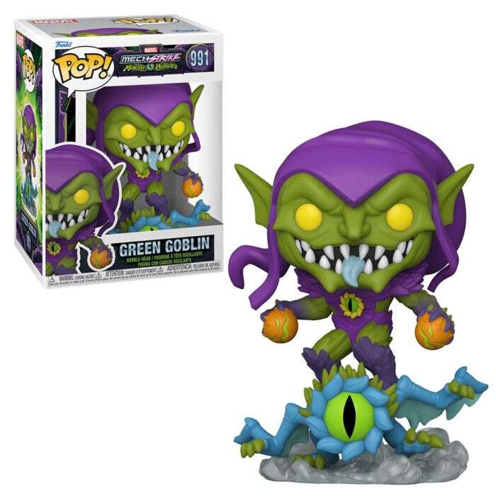 Amazon: Funko Pop! Marvel: Monster Hunters - Green Goblin ($191.44 con cupón 1a compra APPJUNIO2023)
