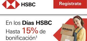 Amazon: 15% de Bonificación con TDC HSBC a 6MSI