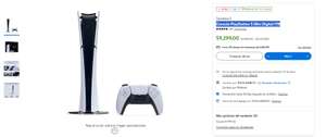 Walmart: Consola PlayStation 5 Slim Digital 1TB con AMEX 13MSI