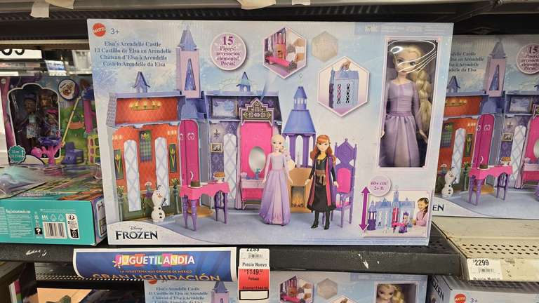 Walmart: El Castillo de Elsa de Frozen